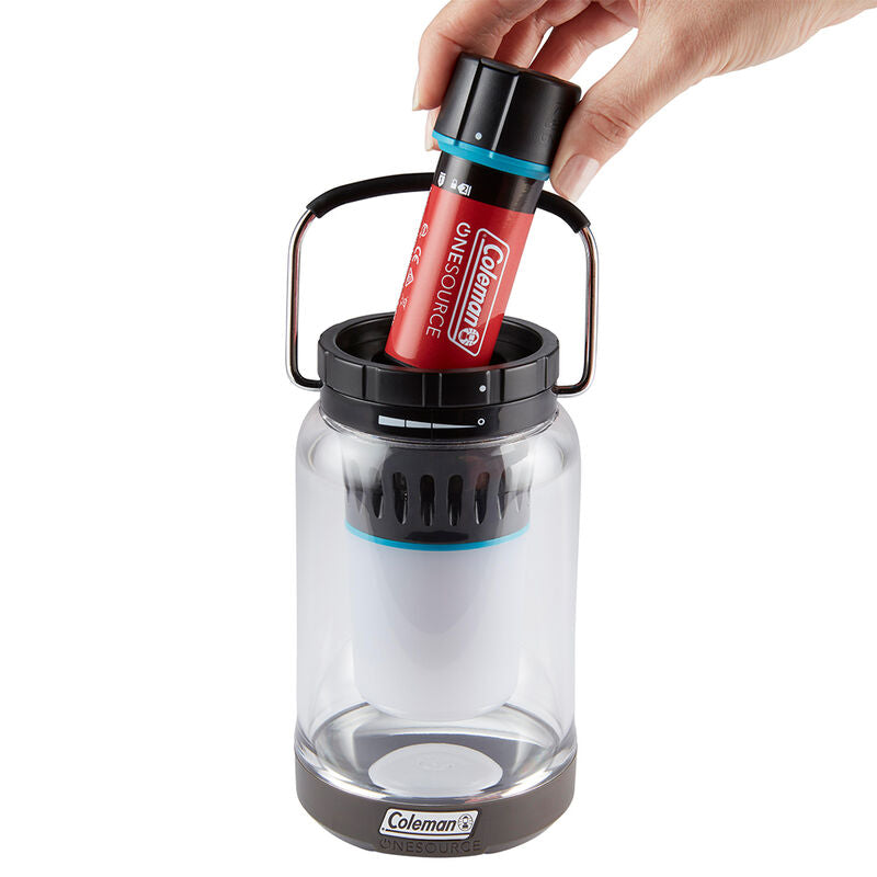 Coleman OneSource 600 Lumens Outdoor Lantern w/ Charging Station